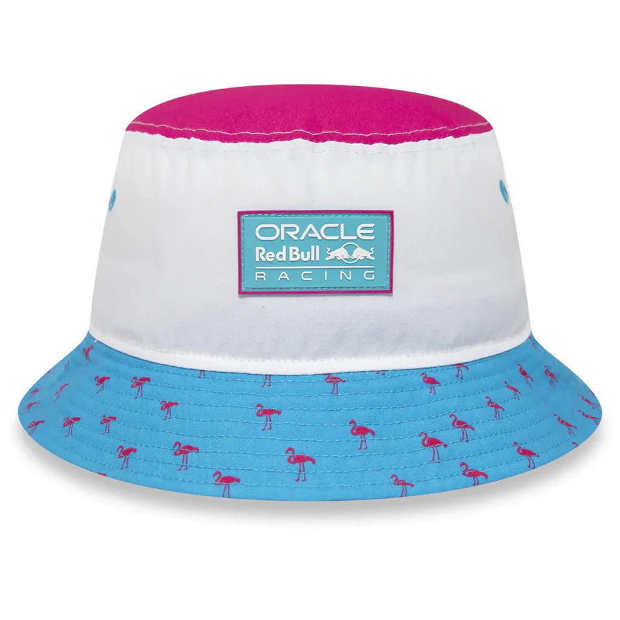 Red Bull Racing Miami Race White/Pink Bucket Hat