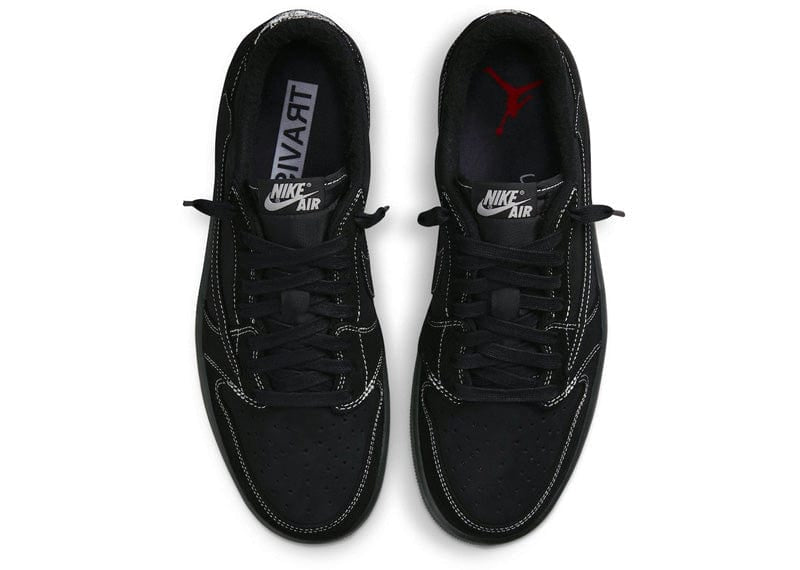 JORDAN 1 RETRO LOW OG SP TRAVIS SCOTT BLACK PHANTOM