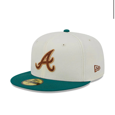 Atlanta Braves 59FIFTY Xamp 16753 Stone Cap
