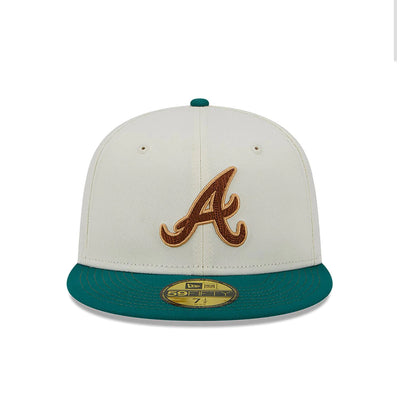 Atlanta Braves 59FIFTY Xamp 16753 Stone Cap