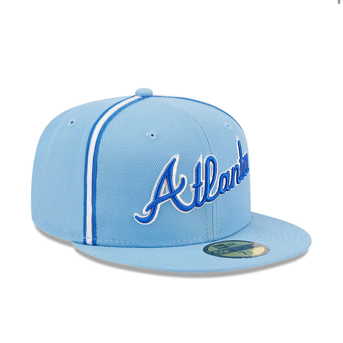 Atlanta Braves 59FIFTY Powder Blues Cap