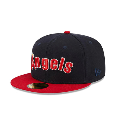 California Angels 59FIFTY Retro Jersey Script Navy/Red Cap