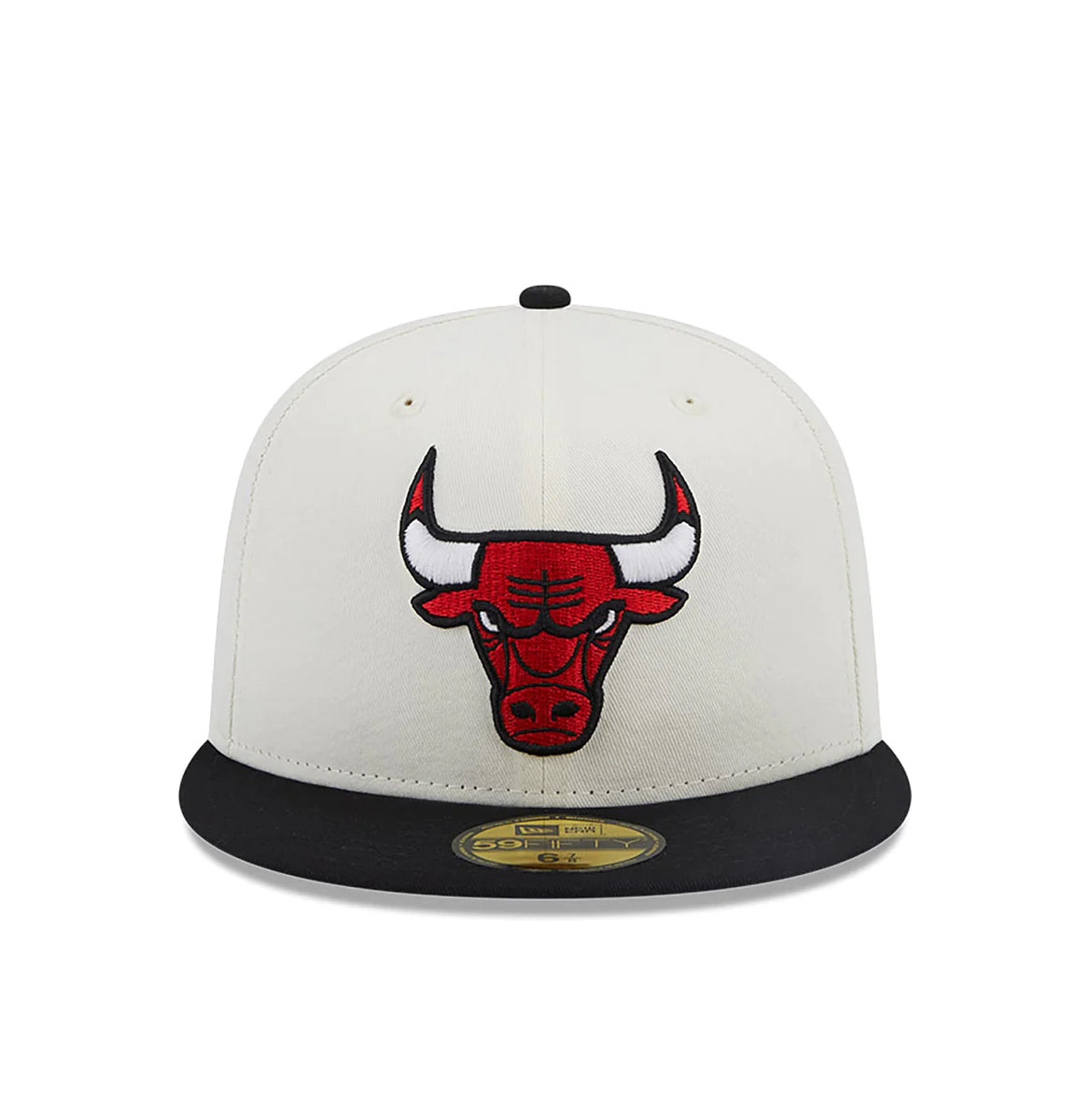Chicago Bulls 59FIFTY Championships White/Black Cap
