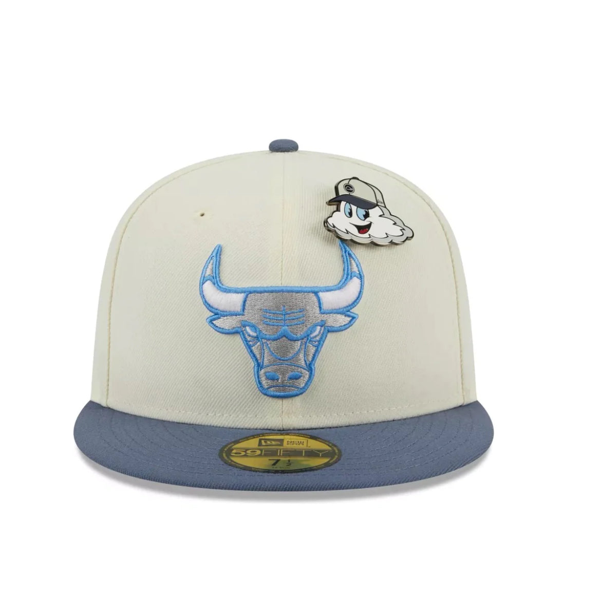 Chicago Bulls 59FIFTY The Elements White/Grey Cap