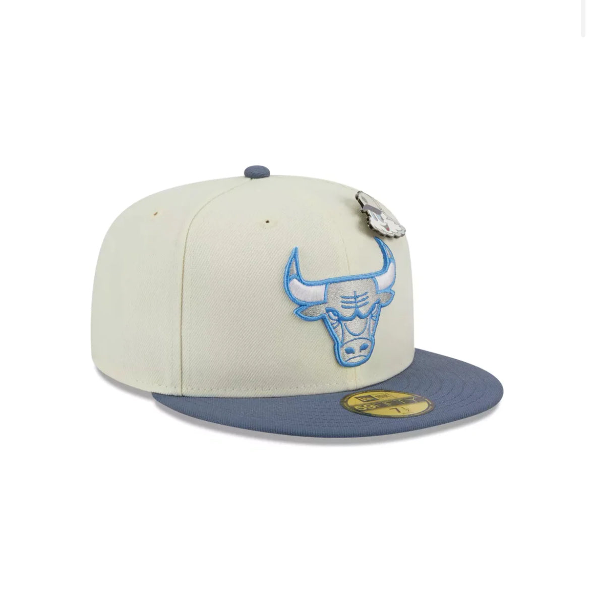 Chicago Bulls 59FIFTY The Elements White/Grey Cap