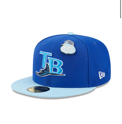 Tampa Bay Rays 59FIFTY The Elements Royal Cap