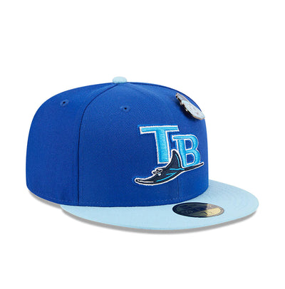 Tampa Bay Rays 59FIFTY The Elements Royal Cap
