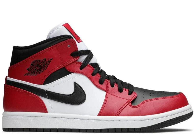 JORDAN 1 MID CHICAGO BLACK TOE