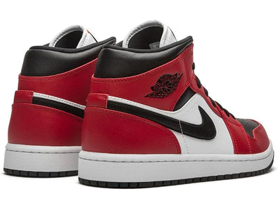JORDAN 1 MID CHICAGO BLACK TOE
