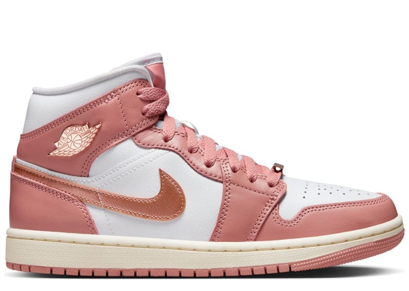 JORDAN 1 MID WMNS RED STARDUST