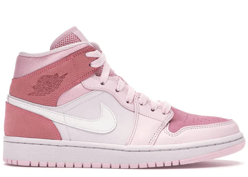 JORDAN 1 MID DIGITAL PINK