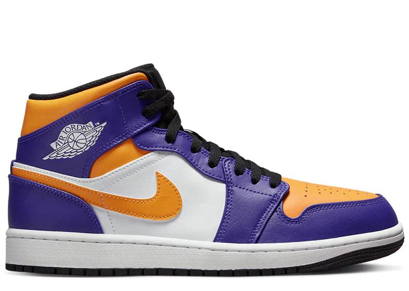 JORDAN 1 MID LAKERS