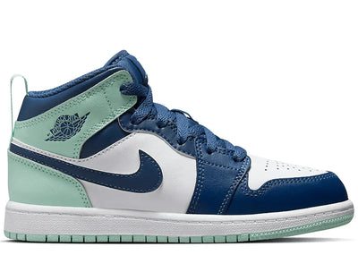 JORDAN 1 MID MYSTIC NAVY MINT FOAM