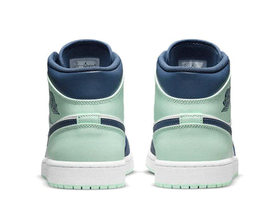 JORDAN 1 MID MYSTIC NAVY MINT FOAM
