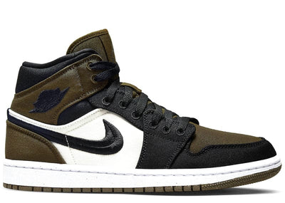 JORDAN 1 MID OLIVE TOE