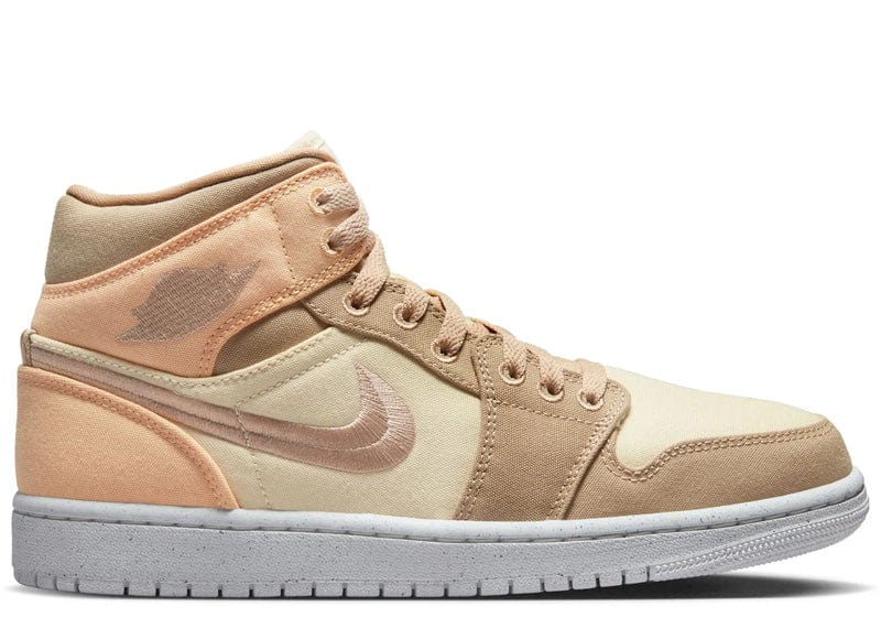JORDAN 1 MID SE CANVAS KHAKI