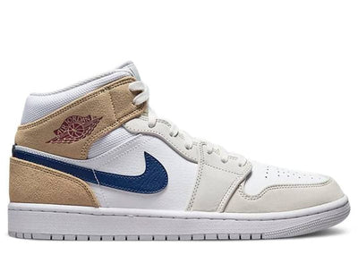 JORDAN 1 MID TAN SUEDE