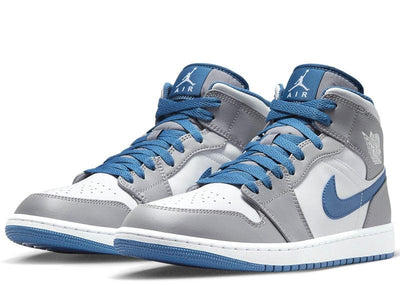 JORDAN 1 MID TRUE BLUE