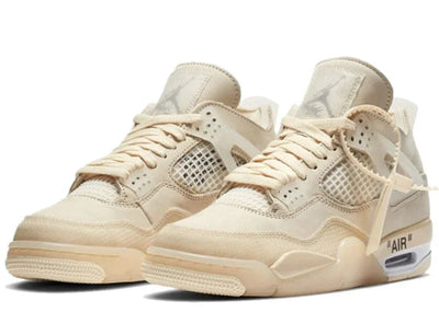 JORDAN 4 RETRO OFF-WHITE SAIL