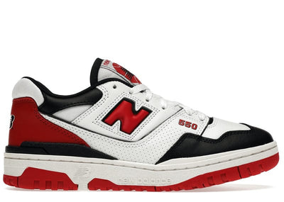 NEW BALANCE 550 WHITE RED BLACK