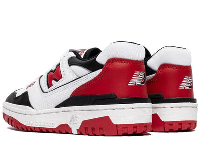 NEW BALANCE 550 WHITE RED BLACK