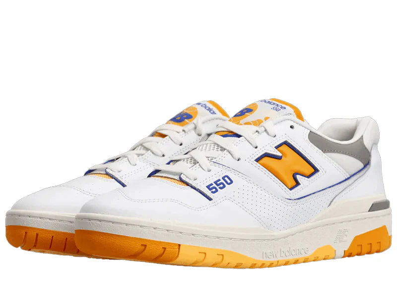 NEW BALANCE 550 WHITE VIBRANT ORANGE