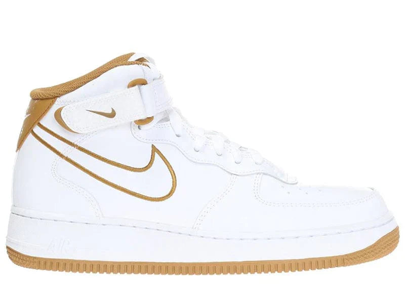 NIKE AIR FORCE 1 MID '07 'WHITE BRONZE'