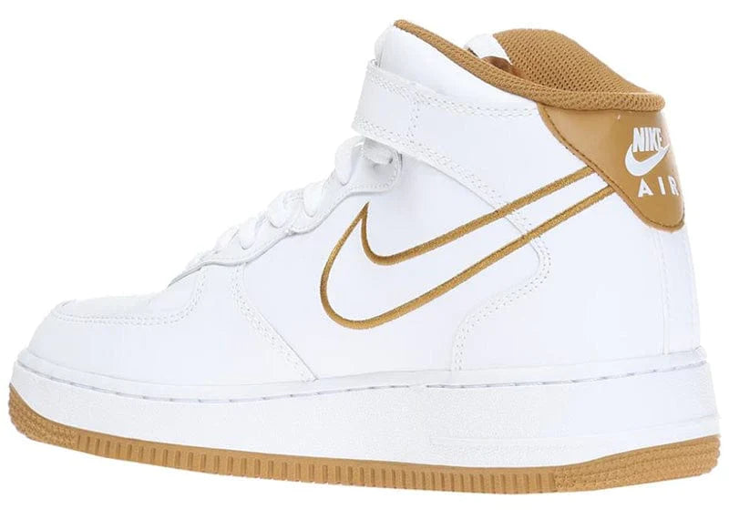 NIKE AIR FORCE 1 MID '07 'WHITE BRONZE'