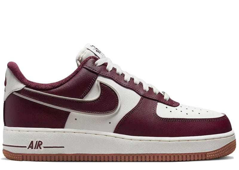 NIKE AIR FORCE 1 LOW COLLEGE PACK NIGHT MAROON