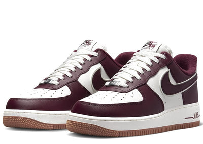 NIKE AIR FORCE 1 LOW COLLEGE PACK NIGHT MAROON