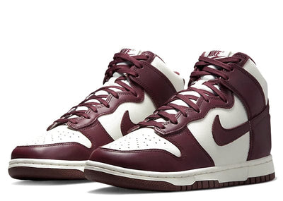 NIKE DUNK HIGH BURGUNDY CRUSH