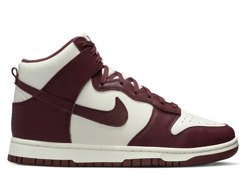 NIKE DUNK HIGH BURGUNDY CRUSH