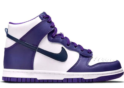 NIKE DUNK HIGH ELECTRO PURPLE MIDNIGHT NAVY