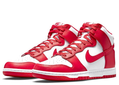 NIKE DUNK HIGH UNIVERSITY RED