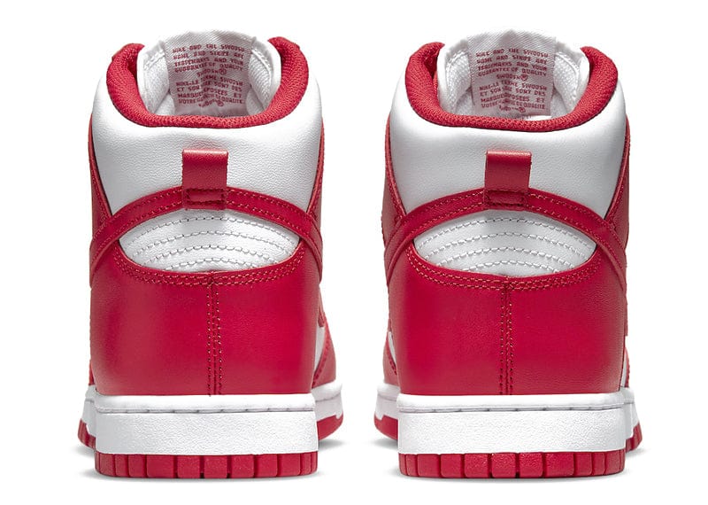 NIKE DUNK HIGH UNIVERSITY RED